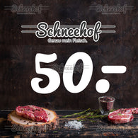 Geschenkkarte SFr. 50.-